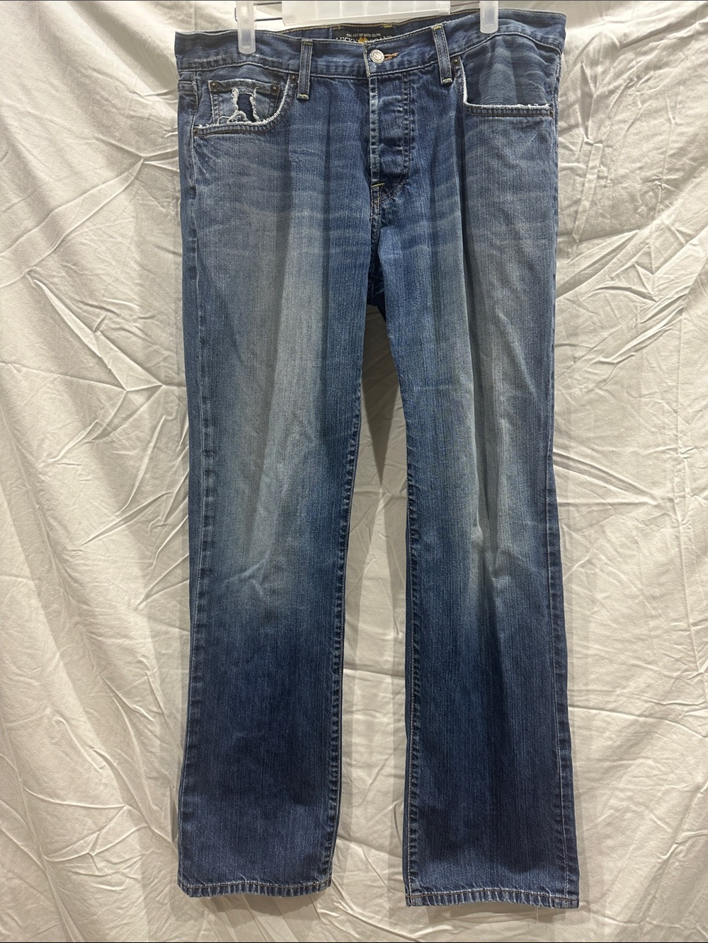 Lucky Brand Blue Label 221 Men's Distressed Jeans